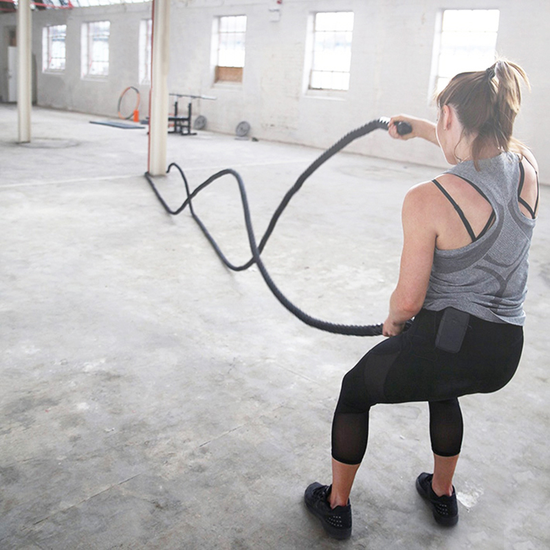 Battle Rope Heavy - Corda de Exercício Fitness de 9M/12M/15M