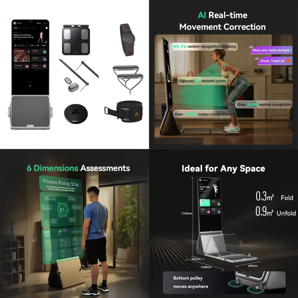 All In One Gym Home Equipment - AEKE K1 Equipamento de Ginástica Doméstica