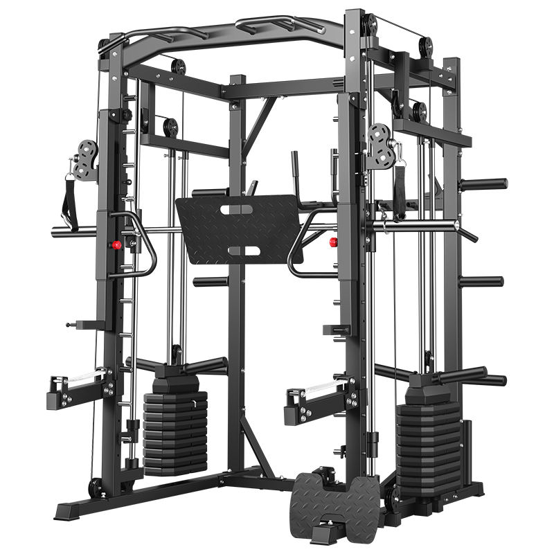 Smith Machine: Novo Rack de Tr - Home Gym Equipment Set avaliação e preço
