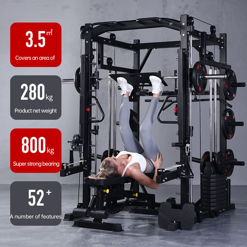 Smith Machine: Novo Rack de Tr - Home Gym Equipment Set avaliação e preço