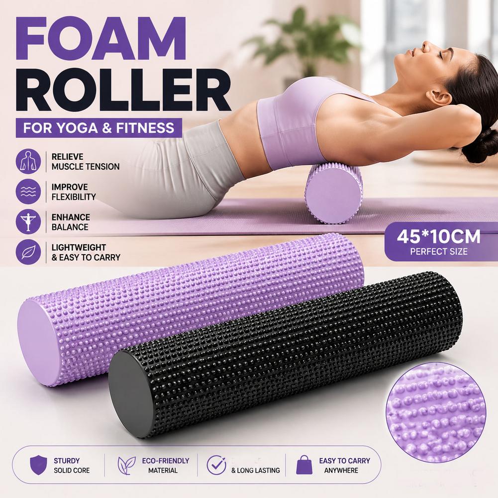 Rolo de Espuma EVA de Alta Den - Home Gym Yoga avaliação e preço