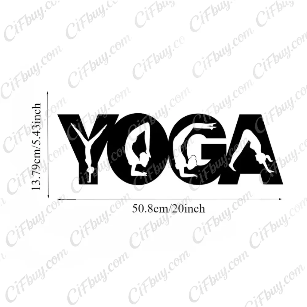CIFBUY – Decoração de parede e - Home Gym Yoga avaliação e preço