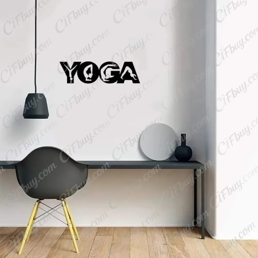 CIFBUY – Decoração de parede e - Home Gym Yoga avaliação e preço