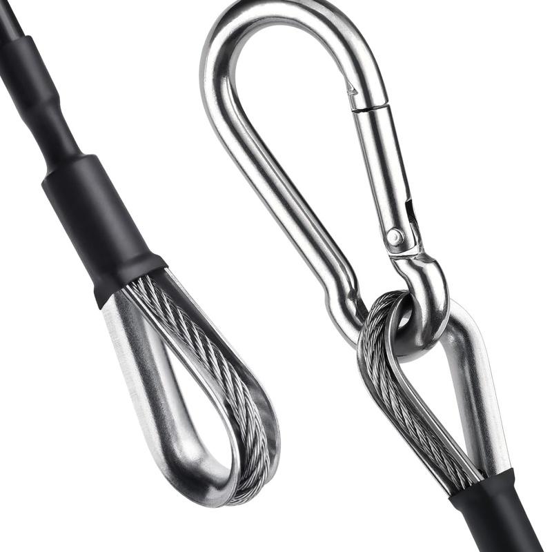 1/2 pçs extensão de cabo de gi - Lat Pulldown Cable avaliação e preço