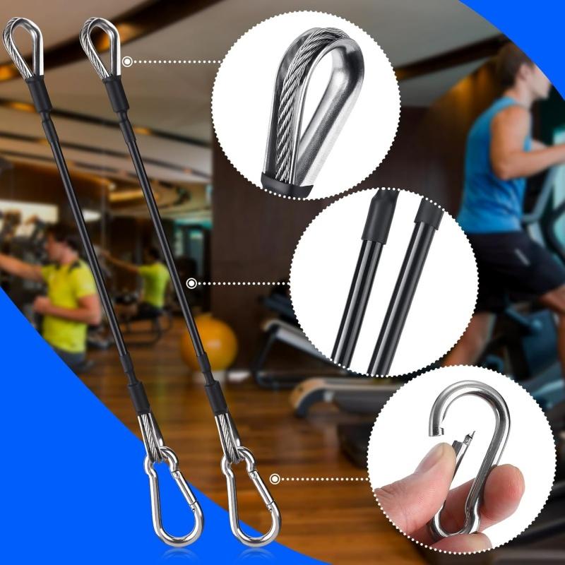 1/2 pçs extensão de cabo de gi - Lat Pulldown Cable avaliação e preço