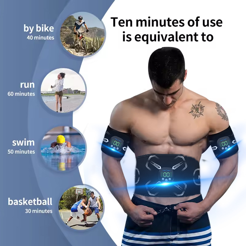 Estimulador Muscular EMS, Trei - Home Gym Routine avaliação e preço