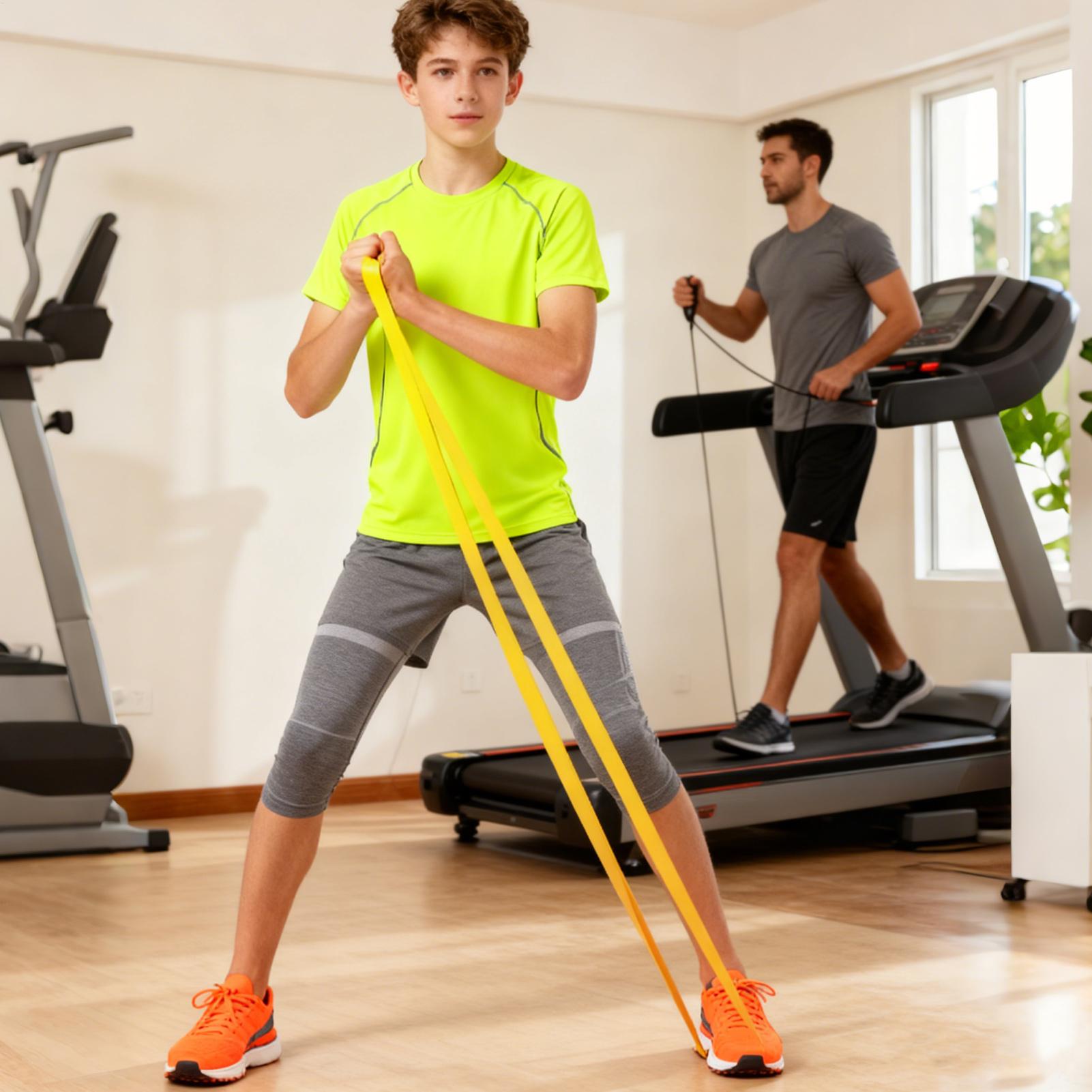 Faixas elásticas de resistênci - Home Gym Routine avaliação e preço